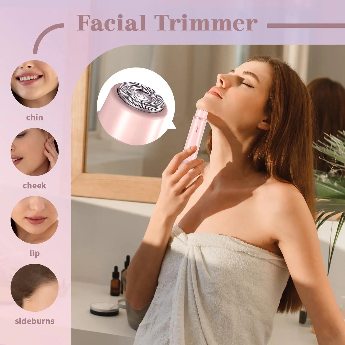 2 in 1 Electric Shaver for Women