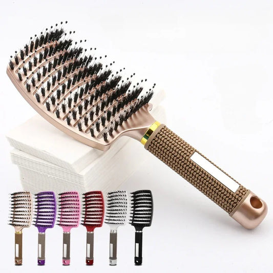 Wet Curly Detangling Hair Brush