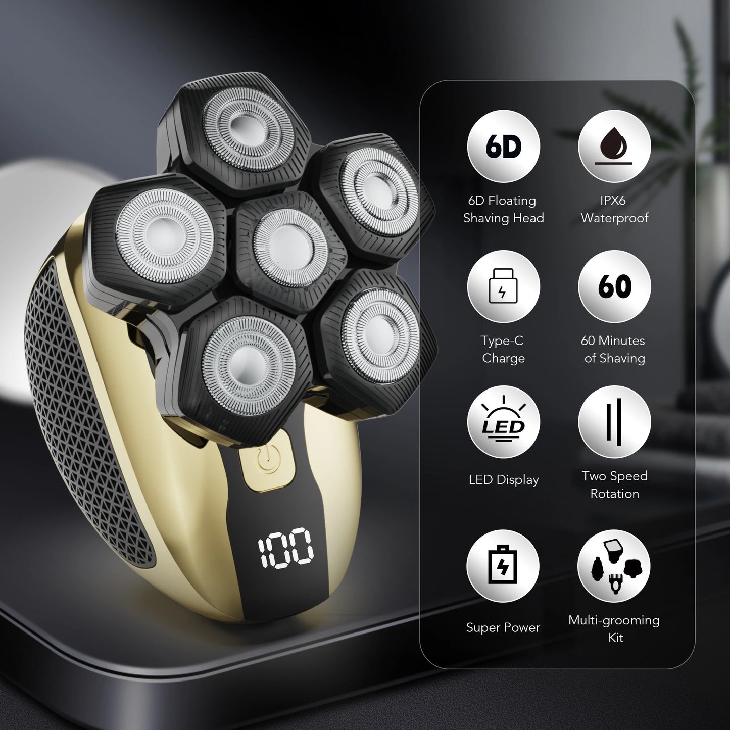 6D Shaver